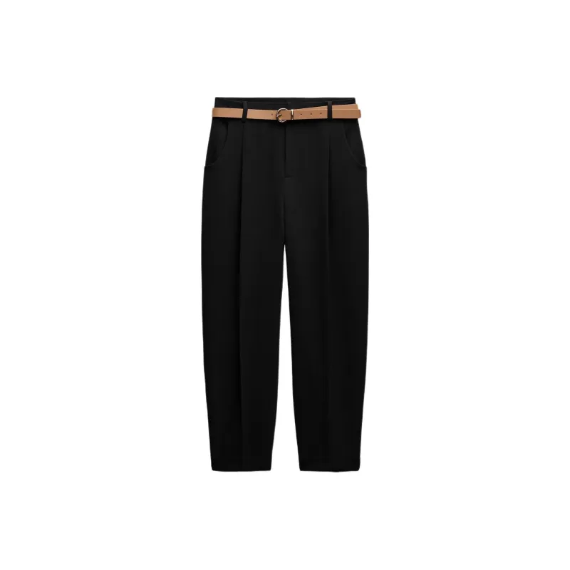 ZARA Casual Pants Women's Black-0