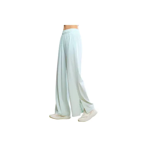 Anta All weather Knitted Sweatpants Women's Macaron Blue