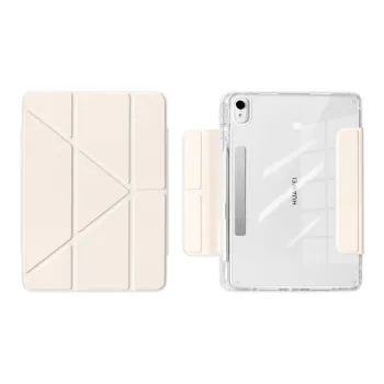 MOROCK Magnetic Detachable With Pen Slot Compatibility Huawei MatePad Tablet Protective Cases