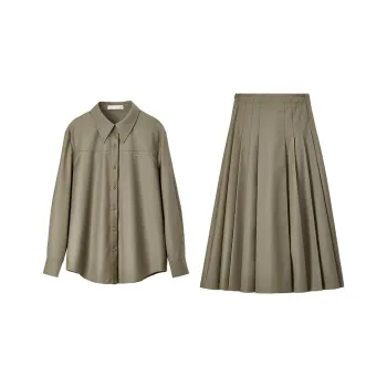 SENTUBILA Casual Suit Women's Wood Green