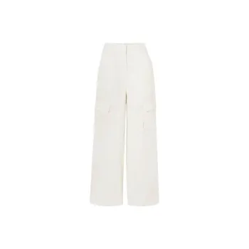 LOVESHACKFANCY Cargo Pants Women's White
