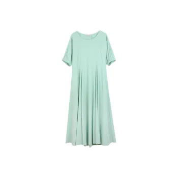 SOLIGHTER Short Sleeved Dress Women's Mint Green