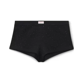 Alexander Wang Bodywear Series Casual Shorts Women's Black