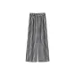 Black White Plaid Extended Length