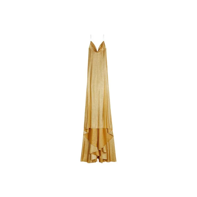 CELINE V Neck Sleeveless Dress-0