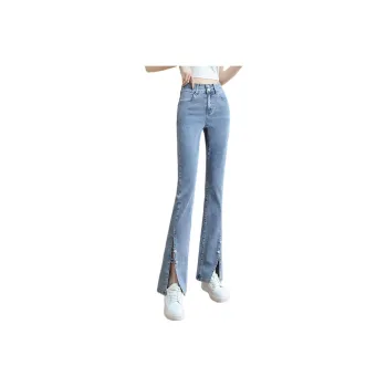 Mo Han Yi Mei Jeans Women's Denim Blue