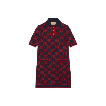 GUCCI SS23 Short Sleeved Dresses Women's Multicolor