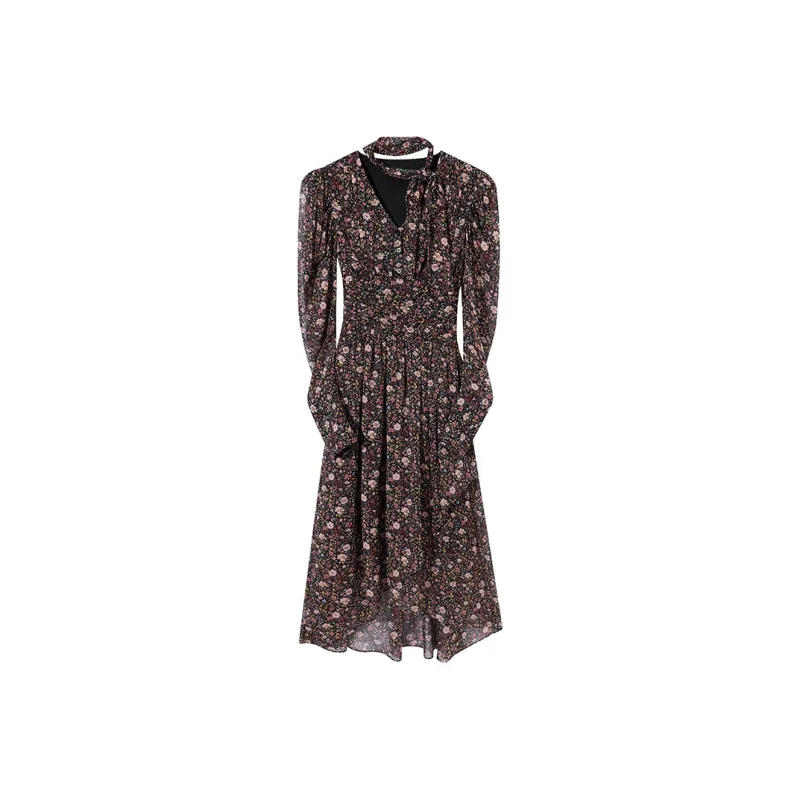Ouyang Long Sleeved Dresses Women's-0