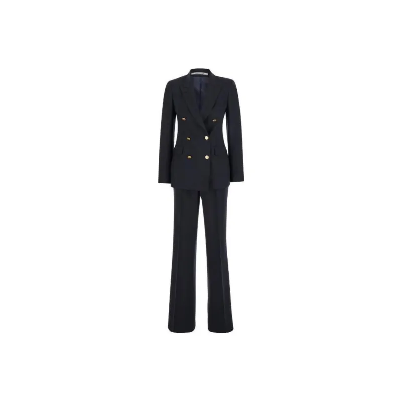 Tagliatore Two Piece Double Breasted Suit-0