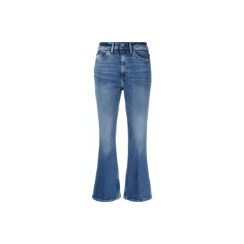 Polo Ralph Lauren Logo-Patch Cropped Jeans