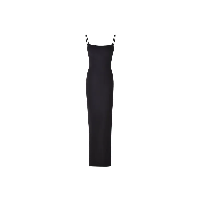 Tiger Mist MINERVA MAXI DRESS Slip Dresses Women's Black-0