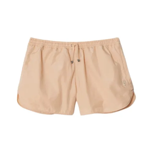 Burberry Logo Plaque Elasticated Waistband Shorts