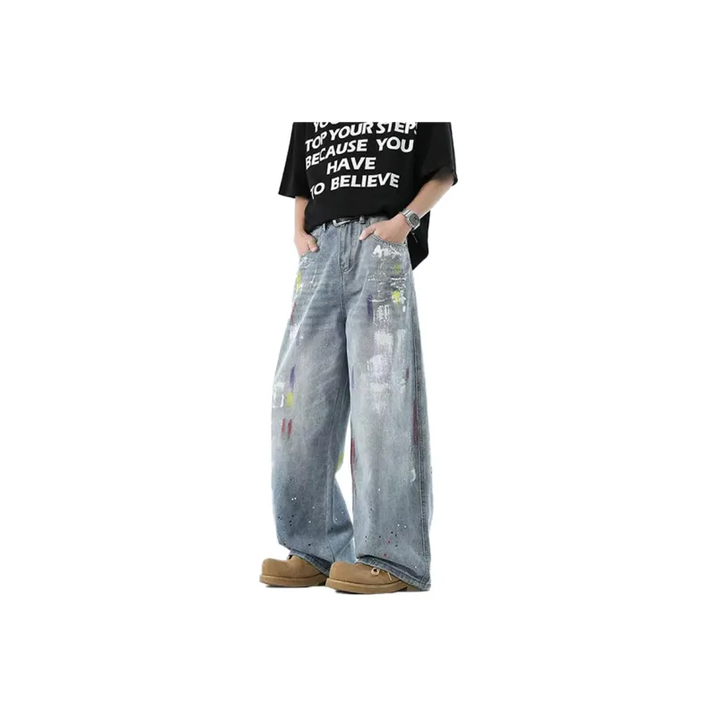 Ordifen Jeans Unisex Blue-0