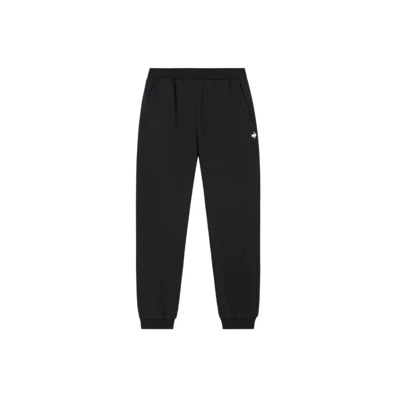Le Coq Sportif Knitted Sports Pants Women's Dazzle Black-0