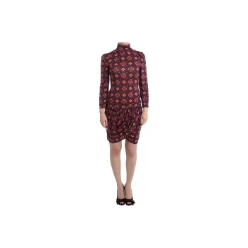GIANFRANCO FERRE Long-Sleeved Dresses Women's Russet