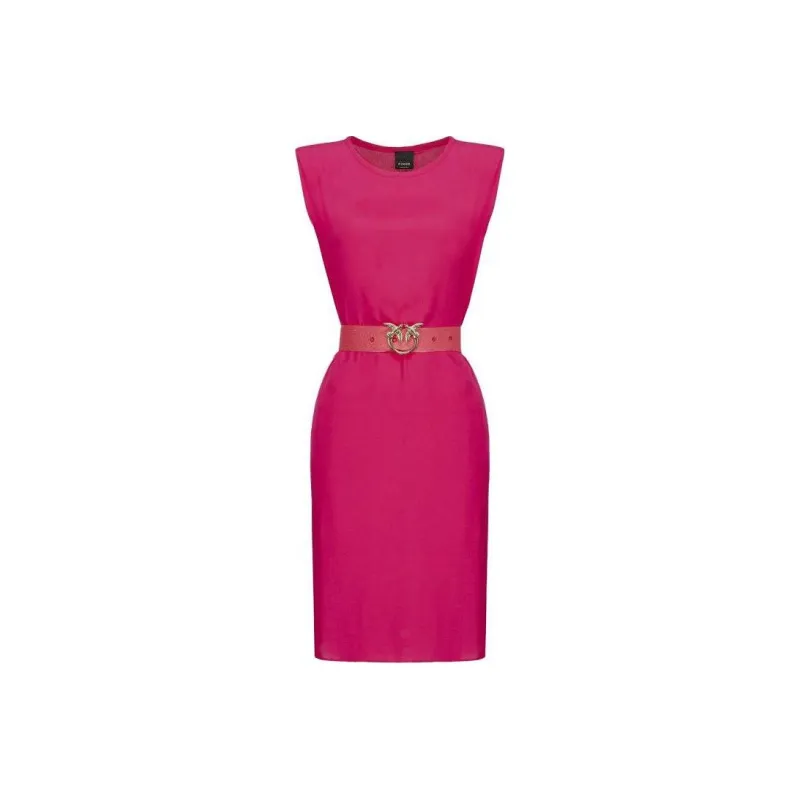 PINKO Sleeveless Dresses Women's Fuchsia-0