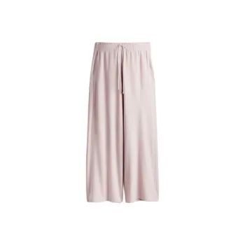 H&M Knitted Sports Pants Women's Light Gray Pink