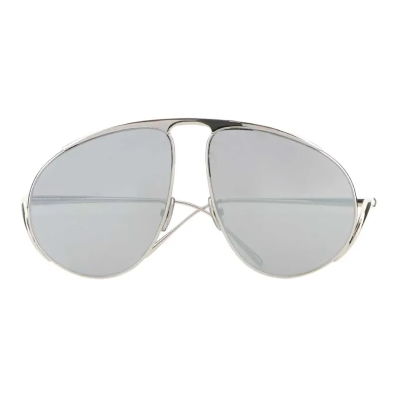 LOEWE Metal Aviator Sunglasses Men's Silver-1