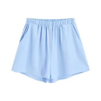 SNZX Casual Shorts Women's Blue