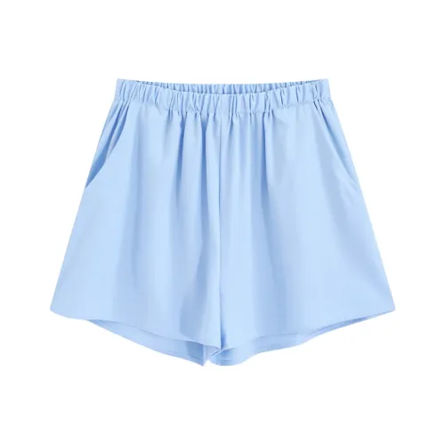 SNZX Casual Shorts Women's Blue