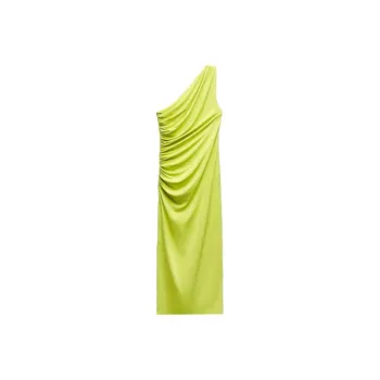 ZARA Sleeveless Dress Women's Lime
