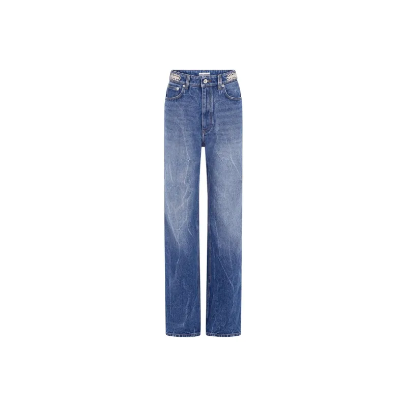 Rabanne Disc Flared Jeans-0