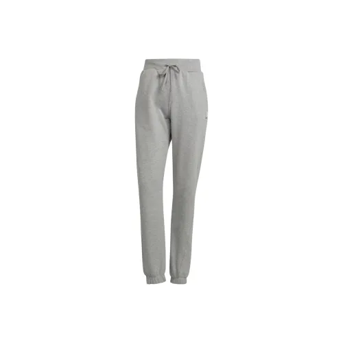 Adidas Lounge LOUNGE FLEECE PANTS Knitted Sports Pants Women's Medium Gray