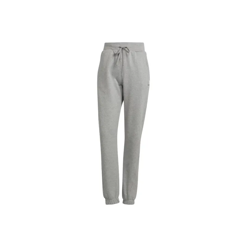 Adidas Lounge LOUNGE FLEECE PANTS Knitted Sports Pants Women's Medium Gray-0