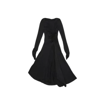 Acne Studios Long Sleeve Dress Black