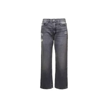 FRAME Le Jane Distressed Cropped Jeans