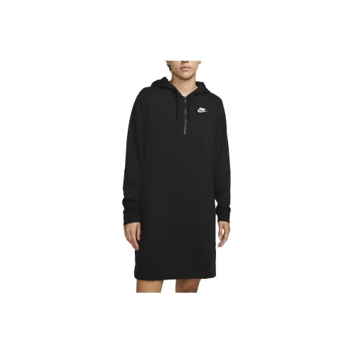 Nike Long-Sleeved Dresses Women's Black