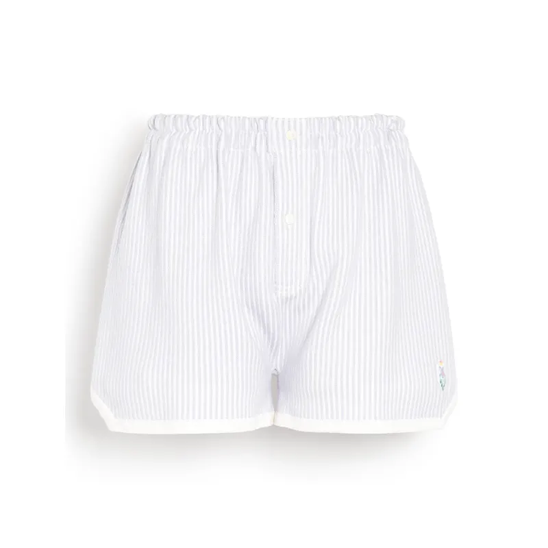 Barrie Striped Shorts-0