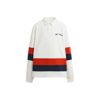 ZARA Polo Shirt Men's Frosted White