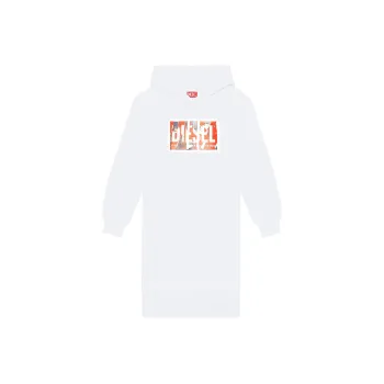 DIESEL Long-Sleeved Dresses Women's White