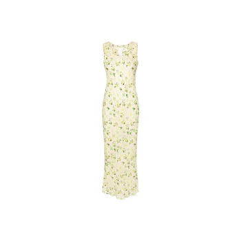 SportMax All Over Patterned Sleeveless Maxi Dress