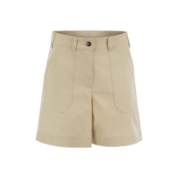 Moncler Logo Patch Pocket Shorts
