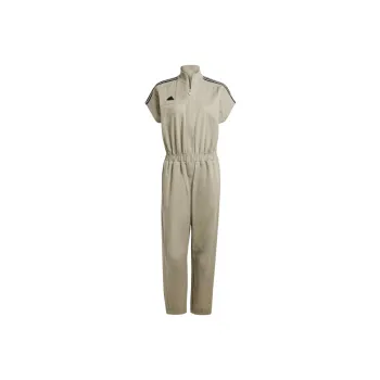 Adidas Tiro Woven Loose Jumpsuit Jumpsuit Women's Egg Stone Silver Gray