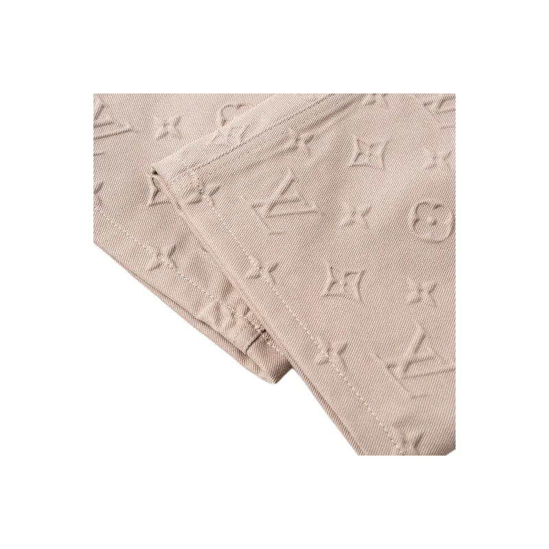 LOUIS VUITTON 1AHBLU Monogram Embossed Skate Pants-2