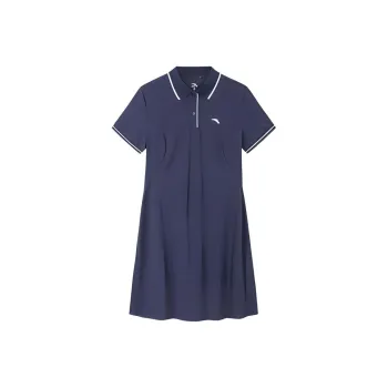 Anta Variety Training Collection Short Sleeved Dress Women's Legend Blue