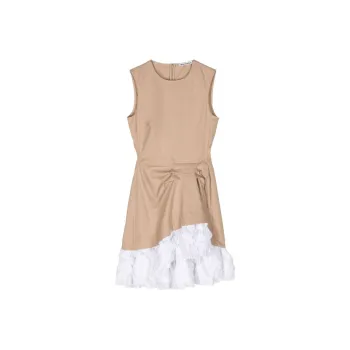 Molly Goddard Sleeveless Dress Women's Light Brown