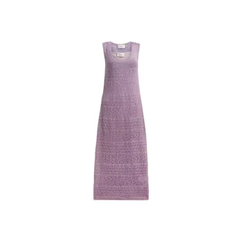 COACH SS24 Sleeveless Dress Women's Purple