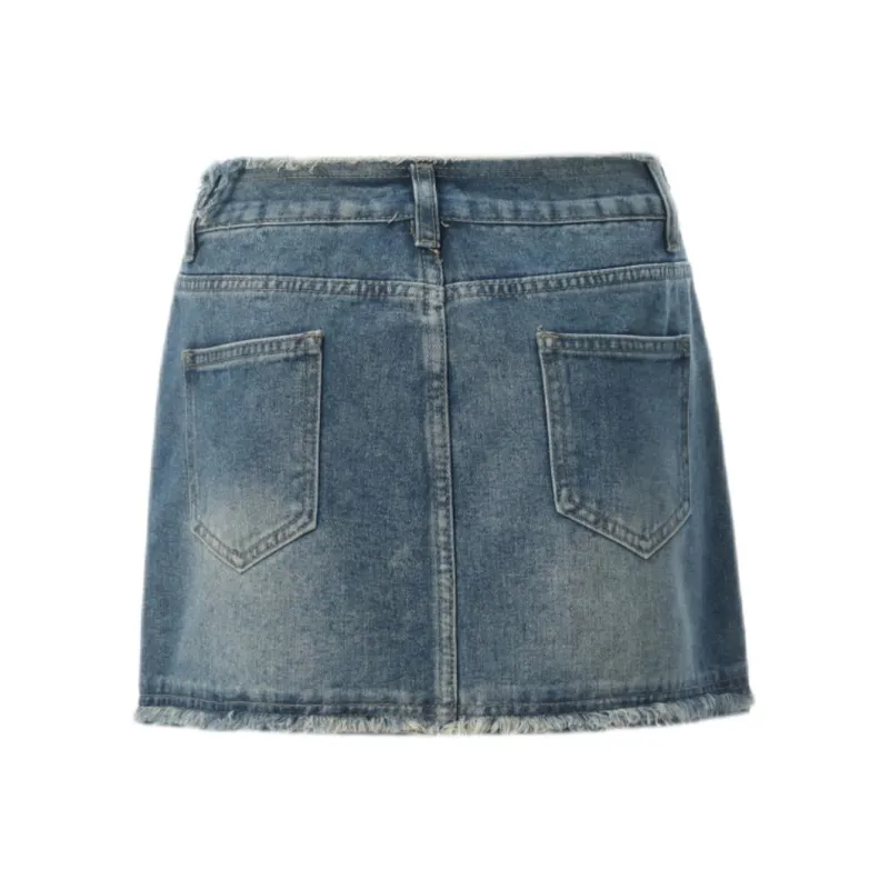 OROI Denim Short Skirts Women's-1