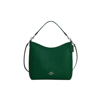 COACH LAUREL Leather Handbag, Shoulder Bag Large Size Women's Trefoil