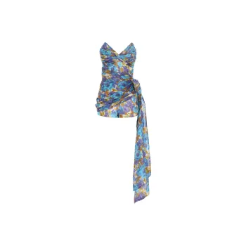 Zimmermann High Tide Wrap Playsuit