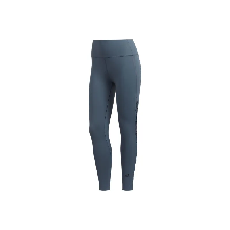 Adidas Knitted Sports Pants Women's Heritage Blue-0