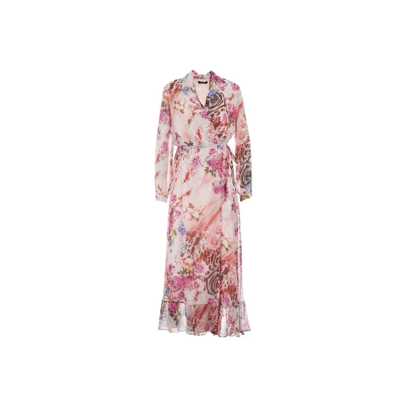 GUESS Long-Sleeved Dresses Women's Multicolor-0