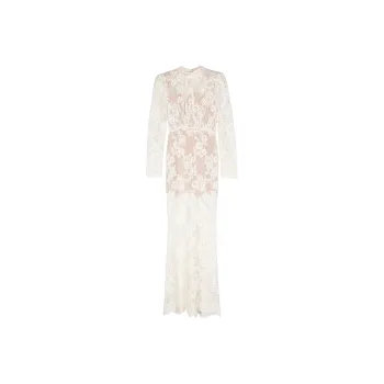 Self-portrait Rhinestone-embellished Maxi Dress