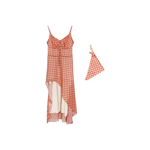 Slip Dresses Women's Camisole Dress Headwrap Included With Purchase