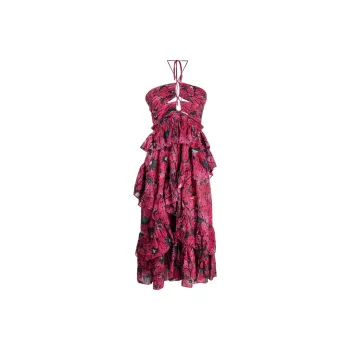 Ulla Johnson Simona Floral-print Dress