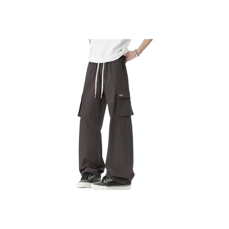 WOOD SOON Casual Pants Unisex-12